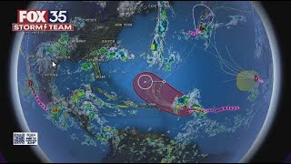 Tracking The Tropics - Tropical Storm Danielle, disturbances in Atlantic Ocean | FOX 35 Orlando