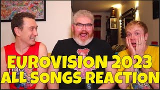 EUROVISION 2023 - ALL SONGS - REACTION