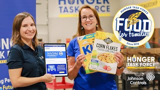 Hunger Task Force and Johnson Controls Kick Off Annual \