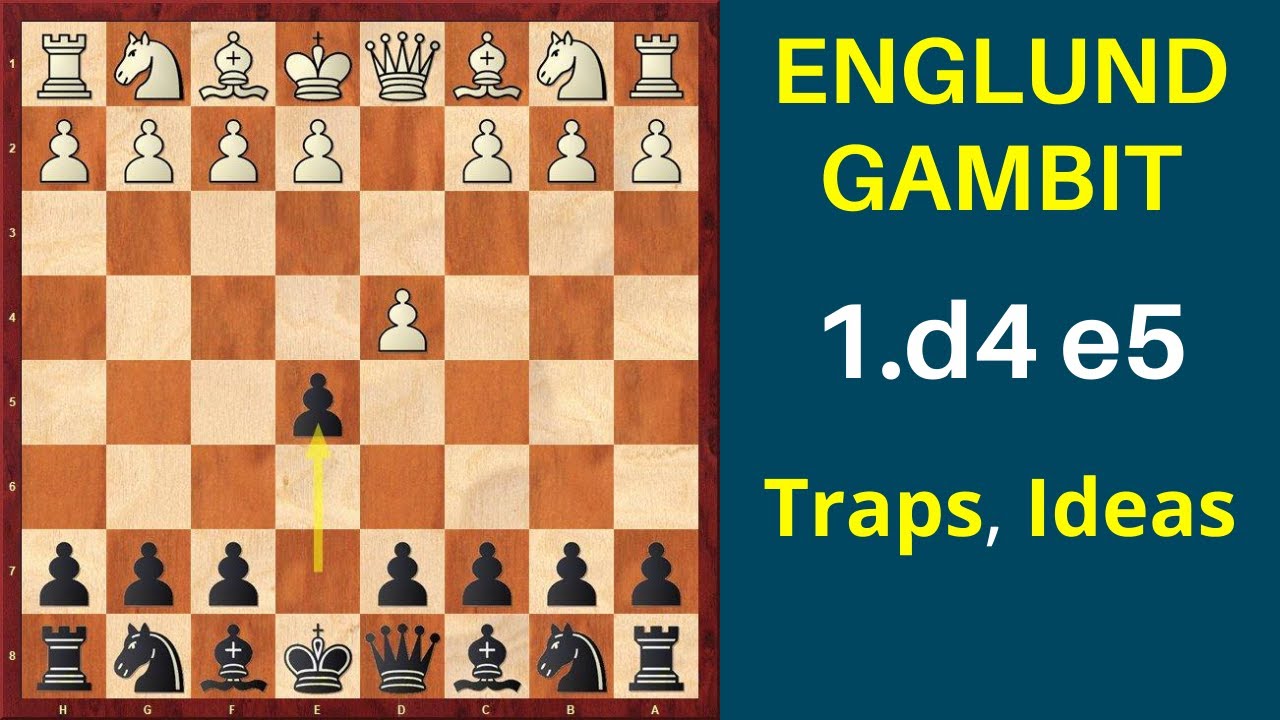 Chess Opening Englund Gambit 1 D4 E5 Traps And Ideas Youtube