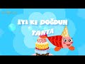 İyi ki Doğdun TANYA - İsme Özel Kırmızı Balık Doğum Günü Şarkısı