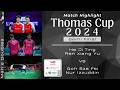 He Ji Ting/Ren Xiang Yu vs Goh Sze Fei/Nur Izzuddin | SF - Thomas Cup 2024