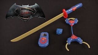 Batman v Superman Superman Deluxe Action Sword Set from Thinkway Toys