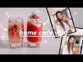 Home Cafe Vlog ✨Korean Cafe Inspired Tea Latte Drinks