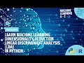 Learn ML | Dimensionality Reduction - Linear Discriminant Analysis (LDA) in Python