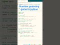 How to create number guessing game from python #codding #programminglanguage😊😊