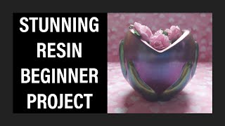 Using Resin to make a Stunning Beginner Project