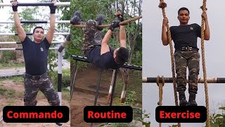 Indian Commando exercise Routine | Commando workout training