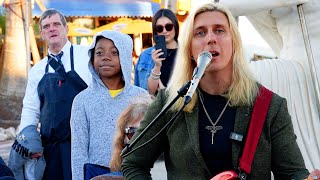 Crowd Falls in Love With Her Song Request - Hozier Too Sweet