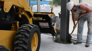 Quick and Easy Concrete Job | Danuser Mega Mixer