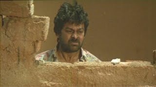 Chiranjeevi, Sumalatha & Neeramala Action Scene || Gang Leader Movie || Vijayashanthi