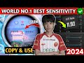 WORLD NO.1 BEST SENSITIVITY ✅ BTR UHIGH 3.5 SENSITIVITY 2024 | BGMI | PUBG MOBILE |