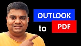 How to Save Email as PDF Outlook [ MAC ]
