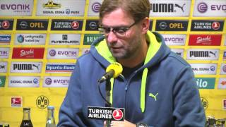 Jürgen Klopp: Punkt gegen VfL "ein Erfolgserlebnis" | Borussia Dortmund - VfL Wolfsburg 2:2