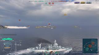 [戰艦世界] 整場的飛機都我包啦XDD {與驅逐艦共舞}