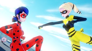 【MMD Miraculous】Ladybug VS Queen Bee (MEME)【60fps】