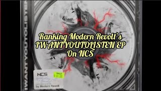 Ranking Modern Revolt’s IWANTYOUTOLISTEN EP on NCS