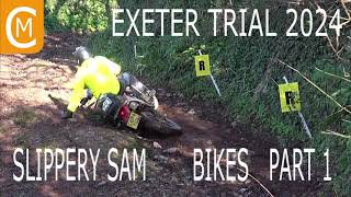 Exeter Trial 2024  Slippery Sam   Bikes Part 1