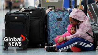 Flight delays, cancellations pile up as US government shutdown nears 1 month