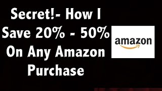 The Secret To Saving 20%-50% On Amazon - and It's Not Using Coupon Codes - Purse.io