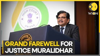 Justice Muralidhar Retires as Orissa High Court Chief Justice | Latest News | WION