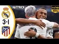 Real Madrid vs Atletico Madrid | USA TOUR 2024 | Klyian Mbappe Hattrick, Highlight & Goal-ilustrasi🔥