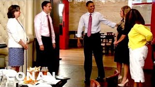 $5 "Dinner With Barack" Winners Get Screwed! | CONAN on TBS