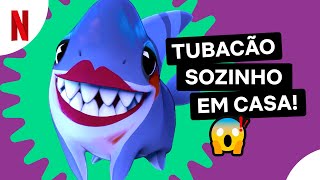 Olha só o que o Tubacão aprontou 🦈🐶 | Netflix Brasil