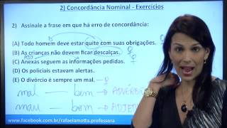 RAFA MOTTA # CONCORDÂNCIA NOMINAL