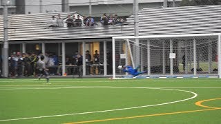 2018.11.3 高校サッカー選手権愛知県大会 東邦vs東海学園 PK戦