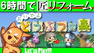 6時間で『おしゃれ』な家を作り上げる!!!【おいでよ どうぶつの森】