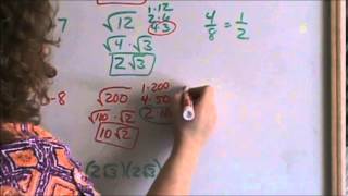 Lesson 17 - Simplifying Radicals