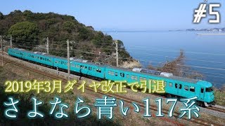 【2019年ダイヤ改正で引退】117系和歌山線・紀勢本線の記録