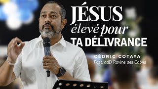 JESUS ÉLEVÉ POUR TA DÉLIVRANCE |  Cédric COTAYA