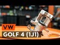 Wie VW GOLF 4 (1J1) Bremssattel hinten / Bremszange hinten wechseln [AUTODOC TUTORIAL]