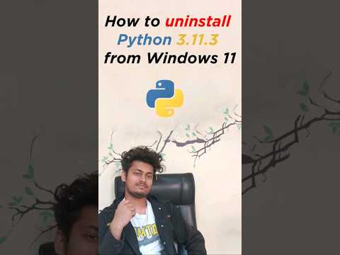 How to uninstall Python 3.11.3 from Windows 11 | uninstall python 3.11.3 windows 11 by Techee Banda