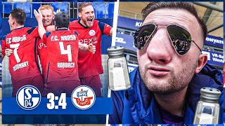 Schalke 04 vs Hansa Rostock STADION VLOG 🤬
