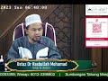 [LIVE] Kuliah Subuh Oleh Ustaz Dr. Hasbullah Mohamad