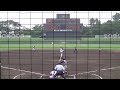 【湘南高校 千脇諒太】神奈川県夏季大会4回戦vs横浜高校 春日井静斗 第1打席