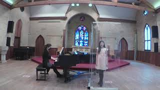 USMAS Student performing Song for the Mira by Allister MacGillivray, arr. Alan Feeny