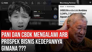 Transaksi Gila Sampai PANI Dan CBDK Mengalami ARB Emiten Milik Sugianto Kusuma