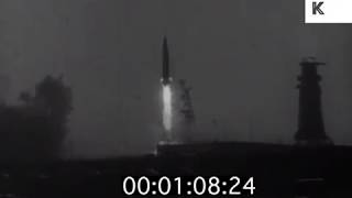 1963 US Space Program, Gordon Cooper, Rocket Take off