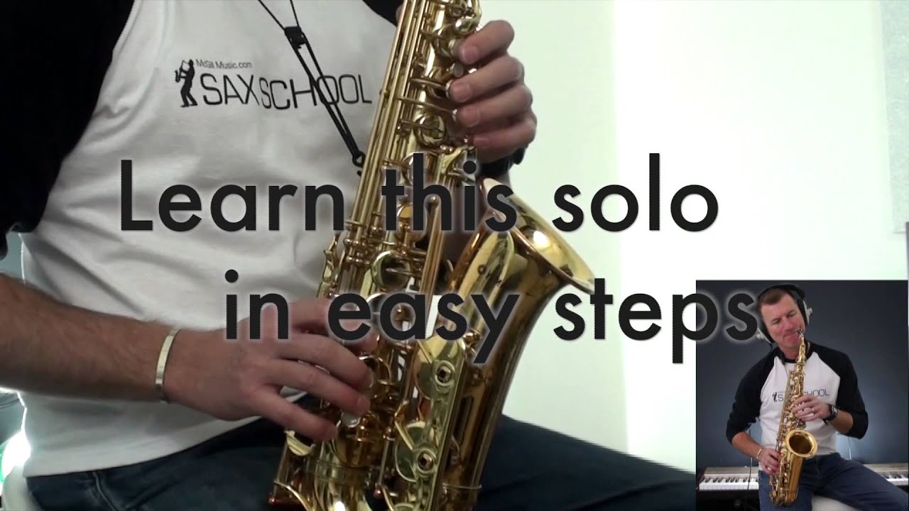 All Of Me - Saxophone Lesson Showing How To Play This Great Saxophone ...