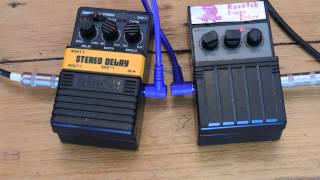 Vintage Delay Shootout Arion SAD-1 vs SoaringTortoise Modified Rocktek ADR-01