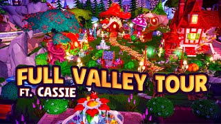 Creative Ways to Use Paths in Disney Dreamlight Valley. Stunning Valley Tour ft. Cassie!