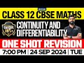 Class 12 CBSE Maths | Continuity And Differentiability | Xylem 12 CBSE