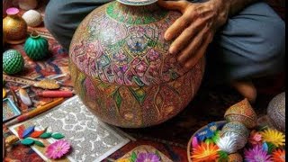 Christmas Decorations: Kashmiri Artisans Crafting Papier Mache Products for Global Markets