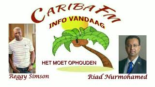 Reggy Simson in gesprek met Riad Nurmohamed