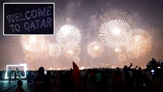 Fireworks light up Doha sky ahead of World Cup