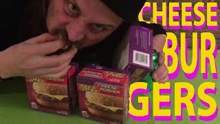 Man Microwaves and Eats Worlds Grossest Hamburger | Fast Bites Cheeseburger